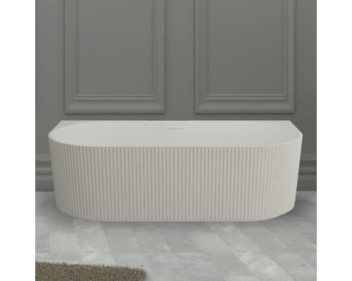 ABBER ванна из искусственного камня цвет: белый матовый 170x75x55 I AS9630