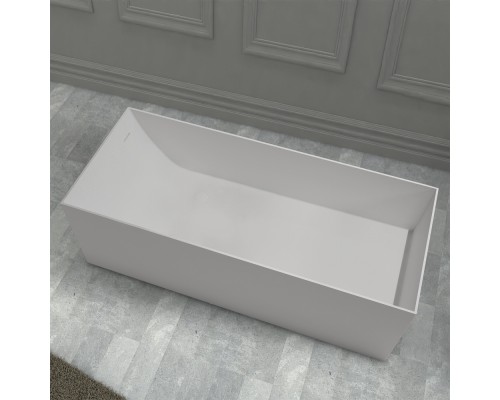 ABBER ванна из искусственного камня цвет: белый матовый 160x70x55 I AS9640-1.6
