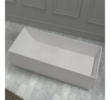 ABBER ванна из искусственного камня цвет: белый матовый 170x72x55 I AS9640-1.7