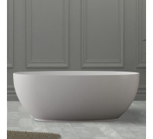 ABBER ванна из искусственного камня цвет: белый матовый 130x68x55 I AS9641-1.3