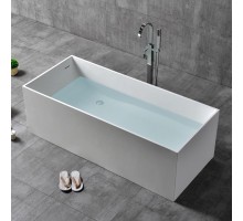 ABBER ванна из искусственного камня цвет: белый матовый 180x76x55 I AS9642-1.8