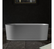 ABBER ванна из искусственного камня цвет: белый матовый 170x80x58 I AS9650