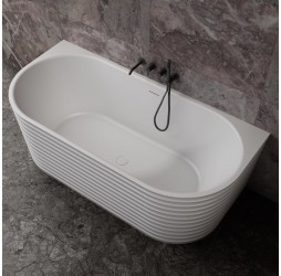 ABBER ванна из искусственного камня цвет: белый матовый 170x80x55 I AS9652