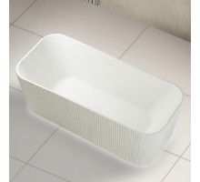 ABBER ванна из искусственного камня цвет белый матовый 170x75x55 I AS9663