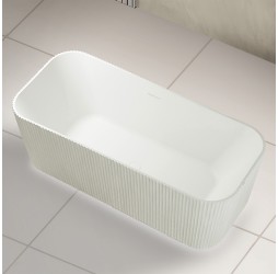 ABBER ванна из искусственного камня цвет белый матовый 170x75x55 I AS9663