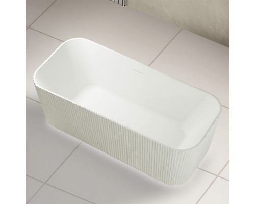 ABBER ванна из искусственного камня цвет белый матовый 170x75x55 I AS9663