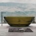 ABBER прозрачная ванна из полиэфирной смолы цвет оливковый 180x85x52 I AT9702Vesuvian