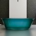 ABBER прозрачная ванна из полиэфирной смолы цвет бирюзовый 170x75x55 I AT9707Aquamarin