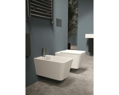 Подвесной унитаз Alice Hide Square без ободка с крышкой SoftClose (арт. 31210101)