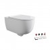 Подвесной унитаз Alice Unica без ободка с крышкой SoftClose (арт. 32240101)