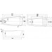 Акриловая ванна Aquanet Family Trend 170x78 90778-GW Gloss Finish