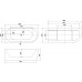 Акриловая ванна Aquanet Family Elegant A 180x80 3805-N-MW Matt Finish