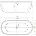 Акриловая ванна Aquanet Delight 170x78 черный матовый