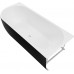Акриловая ванна Aquanet Family Elegant B 180x80 3806-N-MW-MB Matt Finish (панель Black matte)