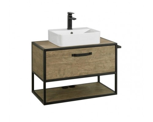 Тумба под умывальник Лофт Фабрик 80 Дуб Кантри 1A242401LTDY0