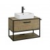 Тумба под умывальник Лофт Фабрик 80 Дуб Кантри 1A242401LTDY0