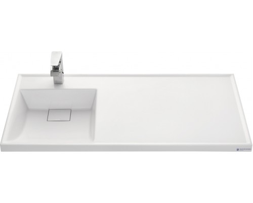 AQUATON 1A72833KLH01L Раковина Лондри 105 белая левая