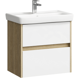 aqwella Тумба под умывальник 60x38 City Прямоугольная цвет дерево тёмное CI0106DB