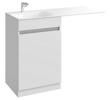 aqwella Тумба под умывальник 115x50 Forma Прямоугольная цвет белый FOR0105KL