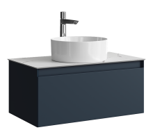 aqwella Тумба под умывальник 81,5x48 Geometria Прямоугольная цвет серый GE01081GRM+STG814X476MW