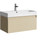 aqwella Тумба под умывальник 81x48 Geometria Прямоугольная цвет бежевый GE01081MD