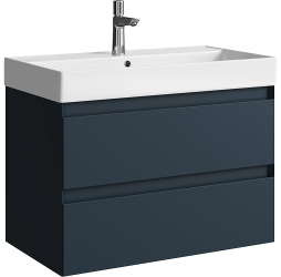 aqwella Тумба под умывальник 81x48 Geometria Прямоугольная цвет серый GE01082GRM