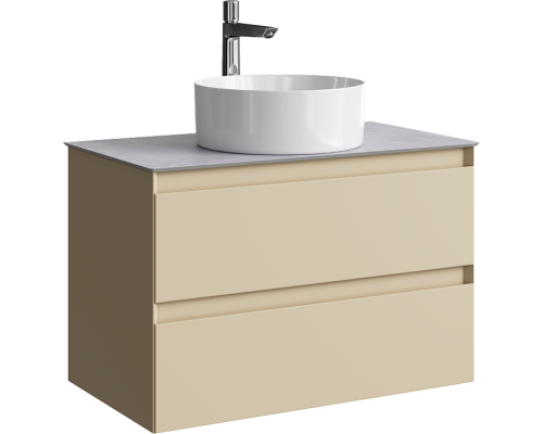 aqwella Тумба под умывальник 81,5x49 Geometria Прямоугольная цвет бежевый GE01082MD+STG814X476GS