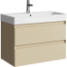 aqwella Тумба под умывальник 81x48 Geometria Прямоугольная цвет бежевый GE01082MD