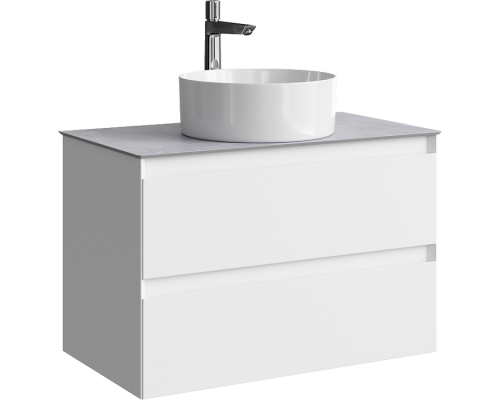 aqwella Тумба под умывальник 81,5x49 Geometria Прямоугольная цвет белый GE01082WM+STG814X476GS