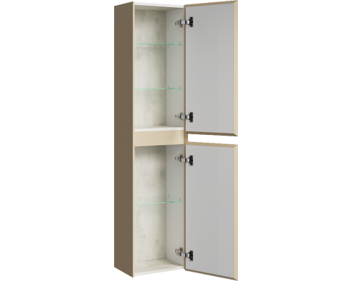 Пенал 35x25 Geometria Прямоугольная цвет бежевый GE0535MD