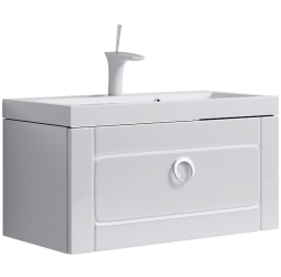 aqwella Тумба под умывальник 80x40 Infinity Прямоугольная цвет белый Inf.01.08/001