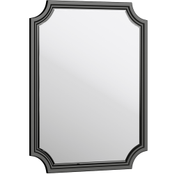 Зеркало Aqwella 72x2,5 LaDonna Прямоугольное цвет черный LAD0207BLK