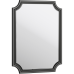 Зеркало Aqwella 72x2,5 LaDonna Прямоугольное цвет черный LAD0207BLK