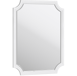 Зеркало AQWELLA 72x2,5 LaDonna Прямоугольная цвет белый LAD0207W