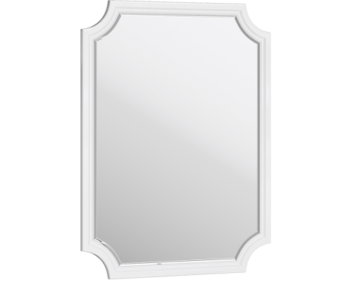 Зеркало Aqwella 72x2,5 LaDonna Прямоугольное цвет белый LAD0207W
