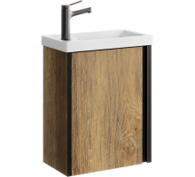 aqwella Тумба под умывальник 45,5x25 Urban Прямоугольная цвет дерево темное URB0145DB