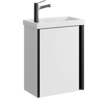 aqwella Тумба под умывальник 45,5x25 Urban Прямоугольная цвет белый URB0145W