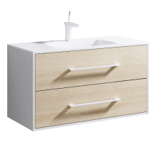 aqwella Тумба под умывальник 97,5x46 Miami Прямоугольная цвет дерево светлое MAI0110