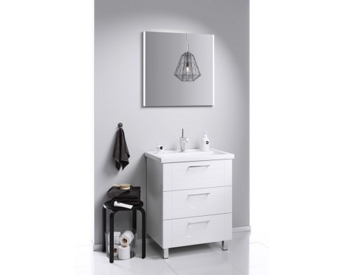 aqwella Тумба под умывальник 81x46 Manchester Прямоугольная цвет белый MAN01083