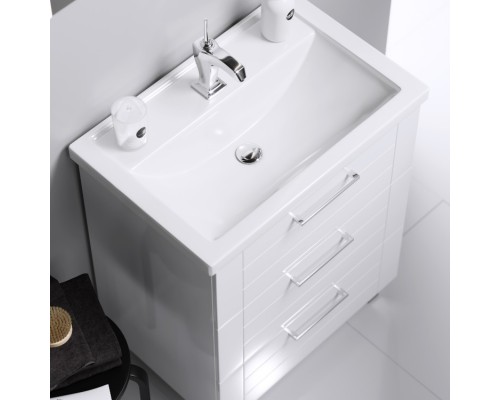 aqwella Тумба под умывальник 81x46 Manchester Прямоугольная цвет белый MAN01083