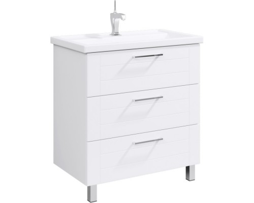 aqwella Тумба под умывальник 81x46 Manchester Прямоугольная цвет белый MAN01083