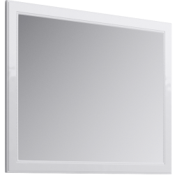 Зеркало aqwella 100x2,5 Empire Прямоугольная цвет белый Emp.02.10/W
