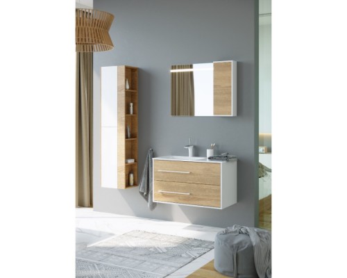 Зеркало Aqwella Miami 75 см с подсветкой Mai.02.07