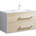 aqwella Тумба под умывальник 92x45 Miami Прямоугольная цвет дерево светлое Mai.01.09/R