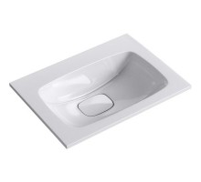 Раковина Malaga 45×60×18 см белый (литьевой мрамор) накладная