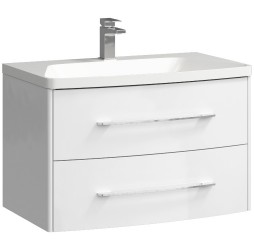 aqwella Тумба под умывальник 80x48 Neringa Прямоугольная цвет белый NER0108