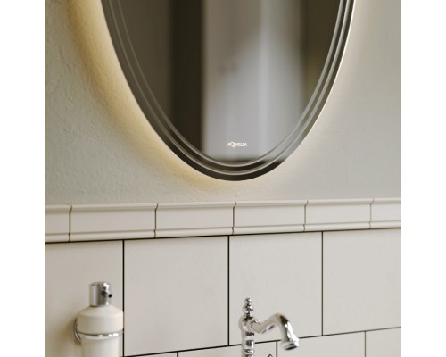 Зеркало Aqwella Orion 55 см OR0255H с подсветкой