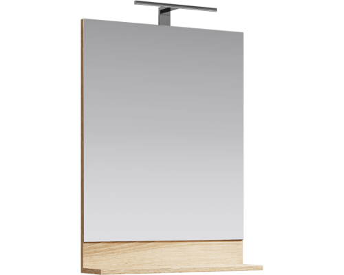 Зеркало Aqwella 60x14 Foster Прямоугольное цвет дерево светлое FOS0206DS