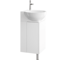 aqwella Тумба под умывальник 46x46 Porto Прямоугольная цвет белый POR0104WW