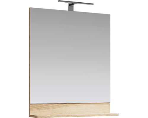 Зеркало Aqwella 70x14 Foster Прямоугольное цвет дерево светлое FOS0207DS